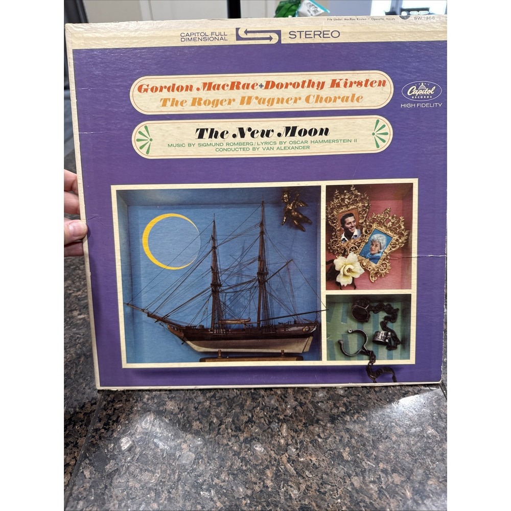 Gordon MacRae Kirsten – The New Moon LP 1966 Capitol Operetta Stereo Vinyl Album